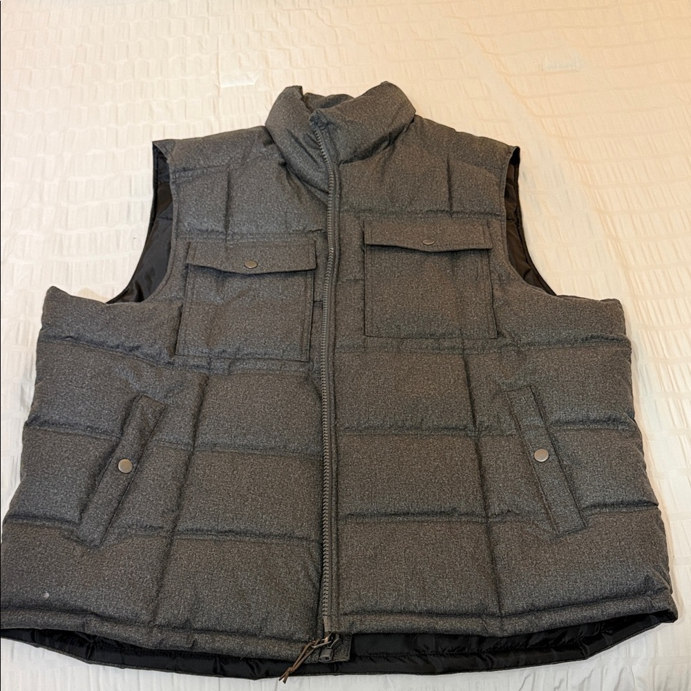 Goodfellow & Co Men's Dark Gray Puffer Vest